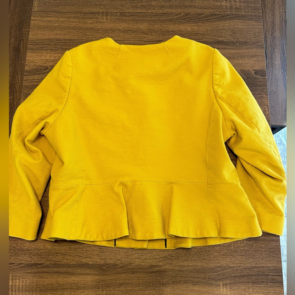 Boden Yellow Blazer Jacket 16/18 - Picture 7 of 9